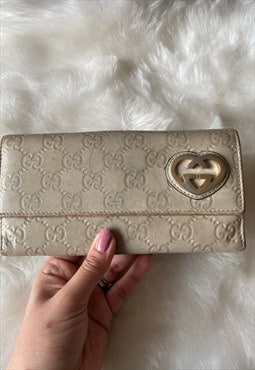 Authentic Gucci Vintage Long GG Wallet Preowned