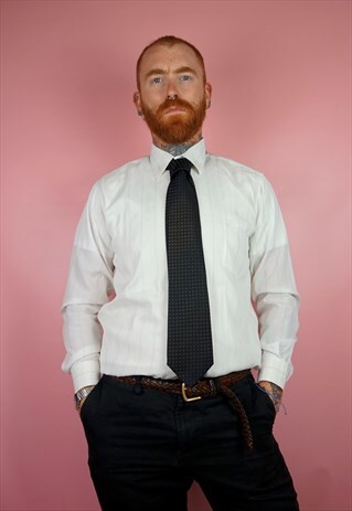 VINTAGE 1970S BROWN PATTERN TIE