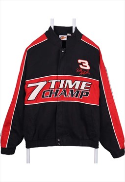 Vintage 90's Winners Circle Bomber Jacket Zip Up Long