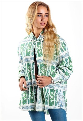 VINTAGE PATTERNED SHIRT S656