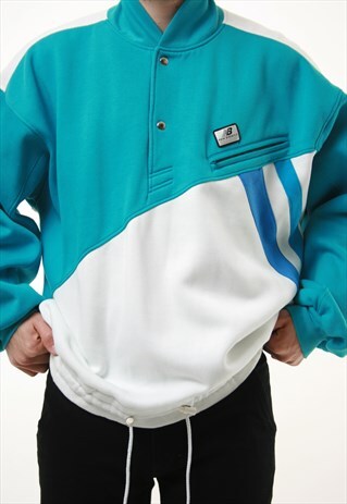 RARE VINTAGE OLDSCHOOL NEW BALANCE TOP JUMPER 14529