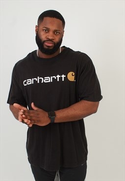 "Men's Carhartt black print t-shirt