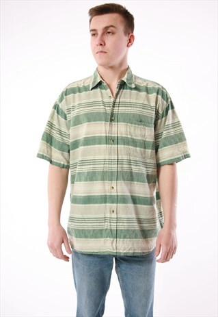 90S VINTAGE TOP ONE OLDSCHOOL COTTON SHIRT 14088