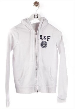 Vintage Abercrombie & Fitch  Sweat Jacket A & F White