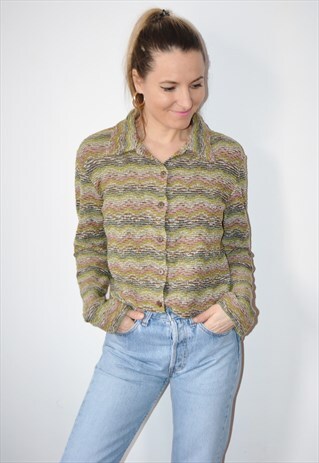 90'S RARE MISSONI VINTAGE SHIRT MADE IN ITALY