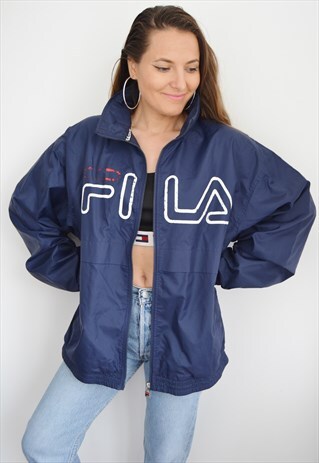 90S FILA VINTAGE WINDBREAKER/ FESTIVAL JACKET