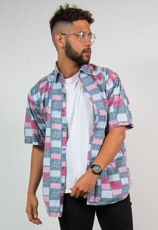 VINTAGE 90'S SHIRT SHORT SLEEVE