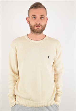 VINTAGE RALPH LAUREN JUMPER SIZE L (1214)
