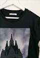 ICEBERG Y2K 2000S T-SHIRT PHOTO PRINT RHINESTONES GRAPHIC