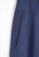 WOMEN'S LES COPAINS BLUE VISCOSE TROUSERS 