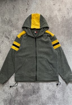 Vintage Tommy Hilfiger Zip Up Fleece Hoodie