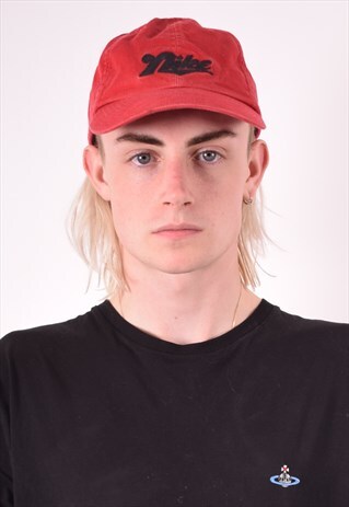 NIKE MENS VINTAGE CAP ONE SIZE RED 90S