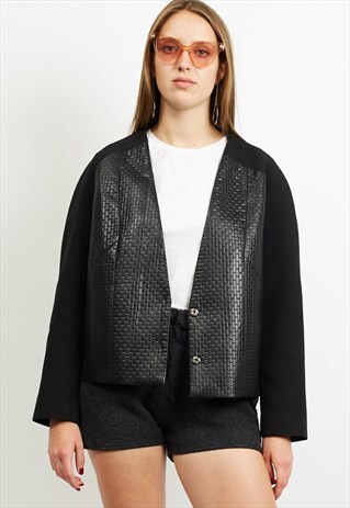 VINTAGE BLACK BLAZER JACKET