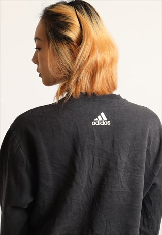 VINTAGE ADIDAS PRINT LOGO SWEATSHIRT