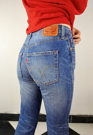 VINTAGE MEDIUM BLUE WASHED 501 LEVI'S