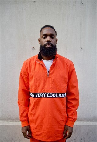 HEY YO TRACKSUIT ORANGE JACKET