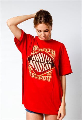 VINTAGE HARLEY DAVIDSON T-SHIRT DEAD STOCK