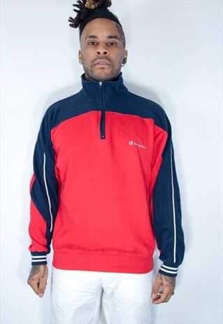 CHAMPION 1/4 ZIP SWEATSHIRT