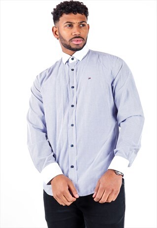 VINTAGE TOMMY HILFIGER STRIPED SHIRT S1312