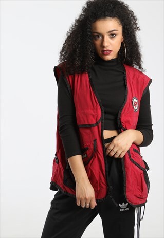 90S TOMMY HILFIGER UTILITY GILET