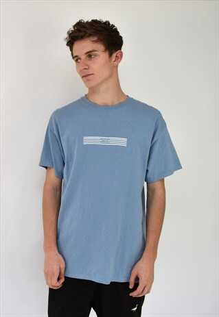 G&G UNISEX STONE BLUE LINO TEE