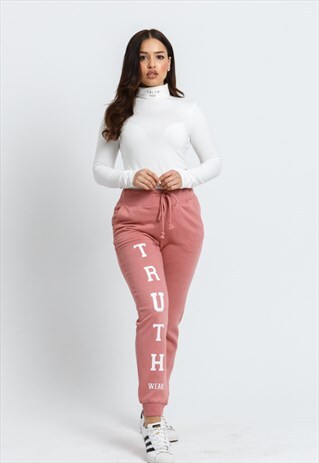 DUSTY PINK T R U T H JOGGERS