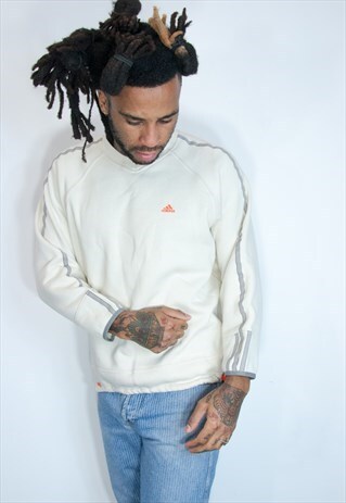 EMBROIDED ADIDAS SWEATER