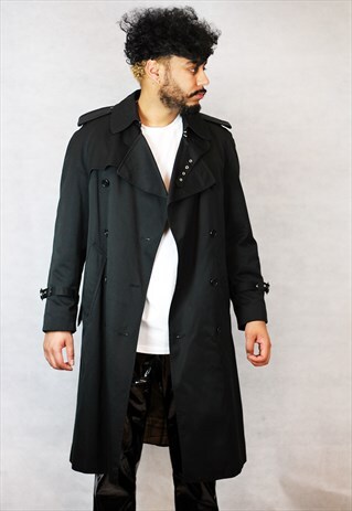 VINTAGE MANSSON SWEDISH ANY WEATHER TRENCH COAT