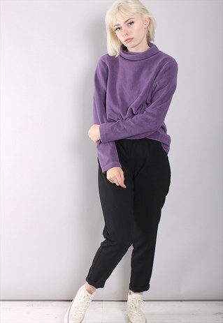 VINTAGE TURTLE NECK FLEECE SWEATSHIRT