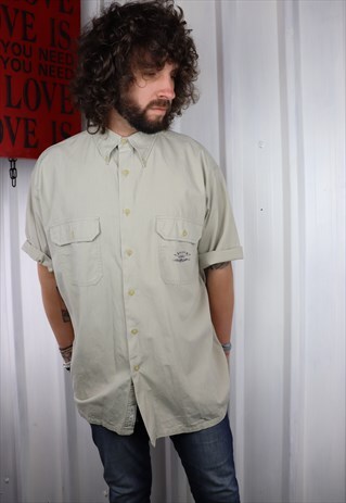 VINTAGE NAUTICA OVERSIZED GRUNGE INDI WINTER SHIRT