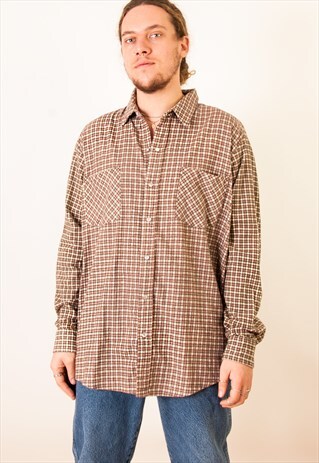 WHEAT FLANNEL SHIRT