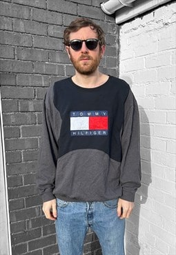 Vintage Reworked Tommy Hilfiger one of a kind sweatshirt