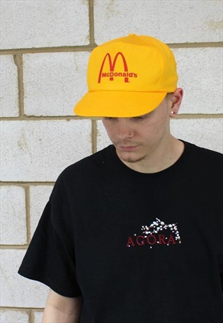 VINTAGE MCDONALDS SNAPBACK HAT CAP