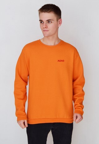 ORANGE XOXO (RED) SWEATSHIRT