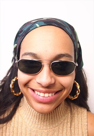 BLACK LENS 90S SUNGLASSES