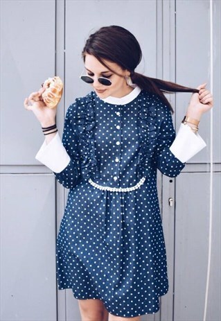 MINI DRESS WITH BUTTONS