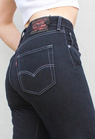 VINTAGE 501 90'S WASHED BACK BOYFRIEND JEANS