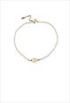 AUTHENTIC DIOR CD PENDANT - UPCYLCED PEARLS CHOKER