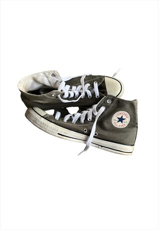 Mens converse high top trainers UK 9 grey  