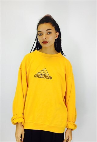 ADIDAS EMBROIDERED SWEATSHIRT