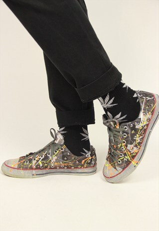 VINTAGE CONVERSE STUDDED TRAINERS