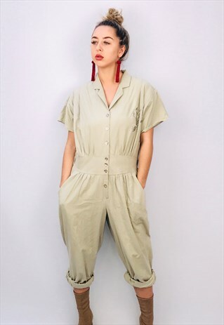 VINTAGE OVERSIZED JUMPSUIT