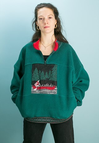 VINTAGE CHRISTMAS STYLE FLEECE
