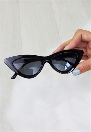 MONTANA BLACK CAT EYE SUNGLASSES