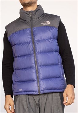 Vintage The North Face Coats Puffer Vest 700 in Purple L