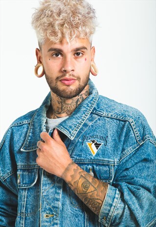 VINTAGE 80S ORIGINAL LEE BASIC DENIM JACKET/ S6738