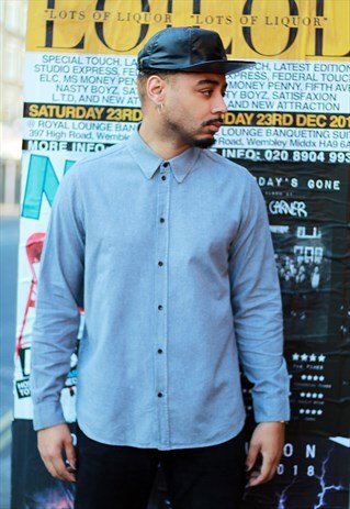 VINTAGE A.P.C GREY SHIRT