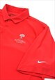NIKE GOLF OCEANICO OLD COURSE VILAMOURA PORTUGAL RED POLO