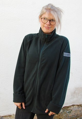 G&G FOREST/WHITE LINO FLEECE