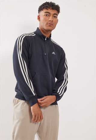 VINTAGE ADIDAS 1/4 ZIP SWEATSHIRT